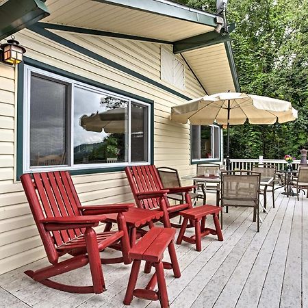 Secluded Mountain Home With Stunning Views And Deck! Bryson City Kültér fotó