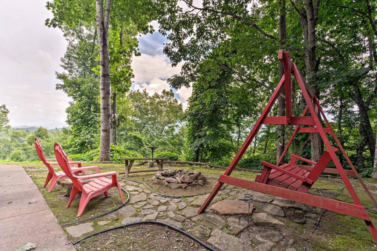 Secluded Mountain Home With Stunning Views And Deck! Bryson City Kültér fotó