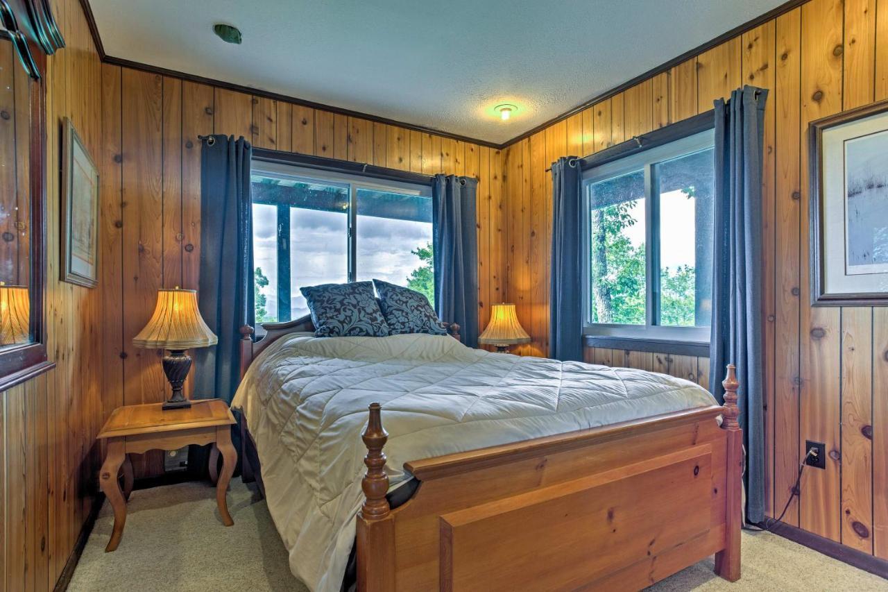 Secluded Mountain Home With Stunning Views And Deck! Bryson City Kültér fotó